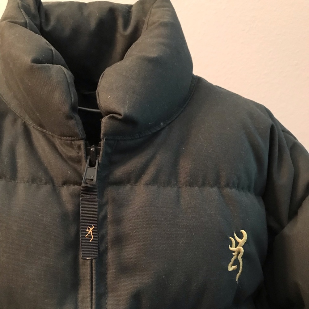 Boys (M) Browning goose down jacket. EUC